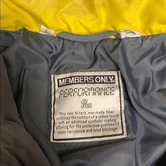 Vintage Members Only Performance Jacket - Picture 3 of 4
